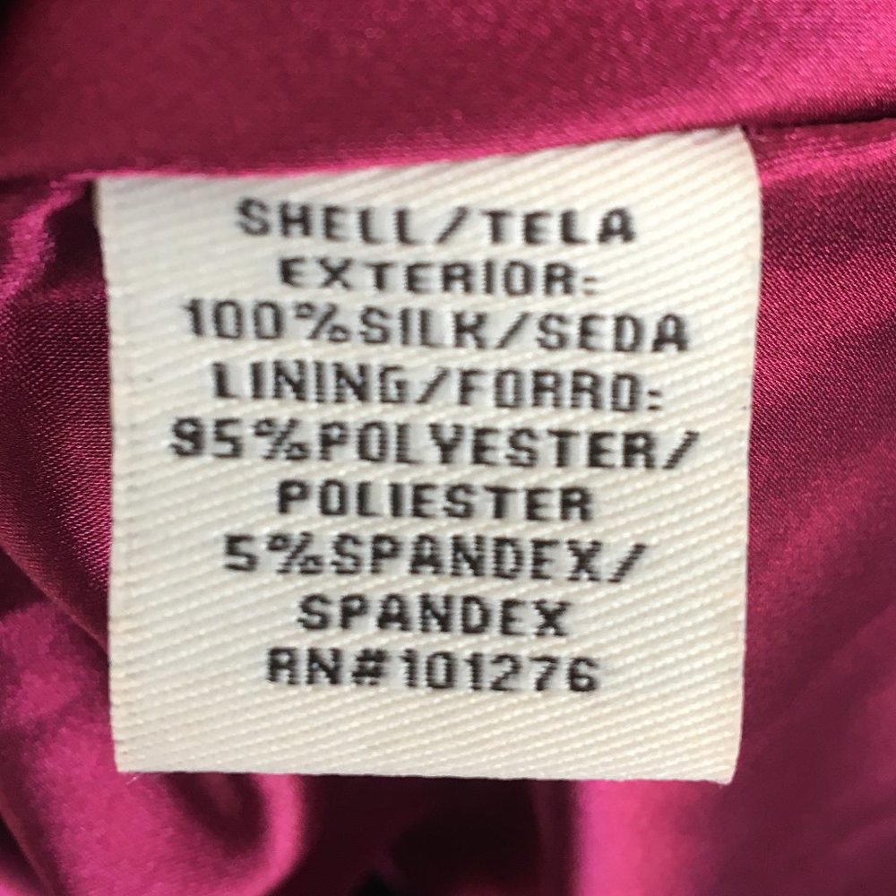 ECI 100% Silk Skirt - Picture 6 of 6